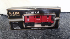 K-Line O Gauge #K614-1051 ATSF Bay Window Caboose unused w/box - $379.80 MXN