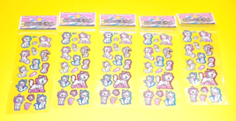 LOT 5x STICKERS SHEETS MARIE CAT KITTEN LOVELY BEAUTIFUL PINK CHARMING U... - $6.79