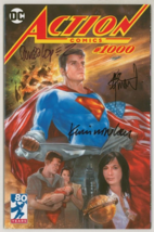 SIGNED Action Comics 1000 Variant Dave Dorman Jose Luis Garca Lopez Kevin Nowlan - £32.47 GBP