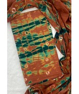 Women Suits-Unstiched Suit-Bandhej Suit Set-Allover Tie Dye Suit Set For... - $42.26 CAD