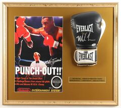 Mike Tyson Signed Custom Framed Everlast Boxing Glove Display with &quot;Punc... - €864,59 EUR