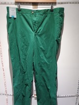 Mens Trousers Next Size 38/31 Cotton Green Trouser - $21.60