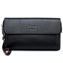 JEEP BULUO Famous Brand Men&#39;s Handbag Day Clutches Bags For Phone and Pen High Q - £38.20 GBP
