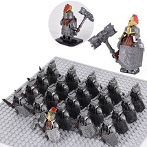 The Hobbit Dwarven armies Dain Ironfoot and Dwarf Army 21pcs Custom Minifigures - £26.37 GBP