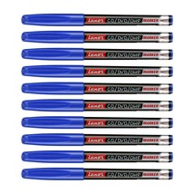 10 x stylo marqueur permanent à pointe fine bleu marqueur CD DVD OHP sty... - $237.12 MXN