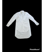Comme de Garcons white asymmetrical Hi Low White Button Up Shirt XS - $128.70