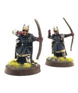 Numenor Bowmen 2 Painted Miniatures Last Alliance Arnor Middle-Earth - $67.99