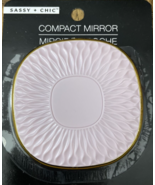 Sassy + Chic Compact Mirror Pink-Brand New-SHIPS N 24 HOURS - $29.58