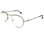 Vintage La Eyeworks Brille Rahmen SLICK 405 Silber Rund Voll Felge 45-20... - $55.57