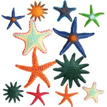 12 Pcs Big Diving Toys Starfish Pool Toy Colorful Starfish Water Toys Se... - $18.99