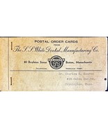 White Dental Supply Postal Order Cards Book Of 10 Vintage Postcards - $47.00