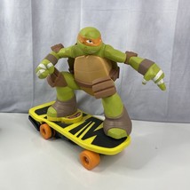Jakks Teenage Mutant Ninja Turtles Skateboard Mikey 2016 Not Tested No Remote - £9.10 GBP