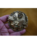 (b-dog-330) Scottish terrier pin pendant I love my Scottie ribbon dog Sc... - €23,05 EUR