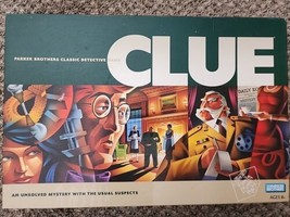 Clue Detective Board Game 2002 Parker Brothers Ages 8+ Family Game Complete - £12.03 GBP