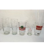 Vintage Anheuser Busch Budweiser Draught Highball Bar Beer Cups Set Glasses - $9.63