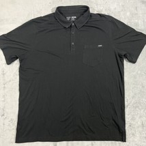5.11 Tactical Performance Polo Shirt Mens XL Black Short Sleeve Pocket Collar - £19.45 GBP