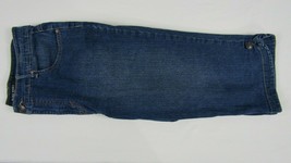 Nine West Jeans Cropped Capris High Rise Jeans Women 10 Blue Medium Wash... - £17.28 GBP