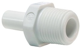 IPW Industries Inc-John Guest - Polypropylene Stem Adapter Fitting 3/8&quot; ... - $2.94