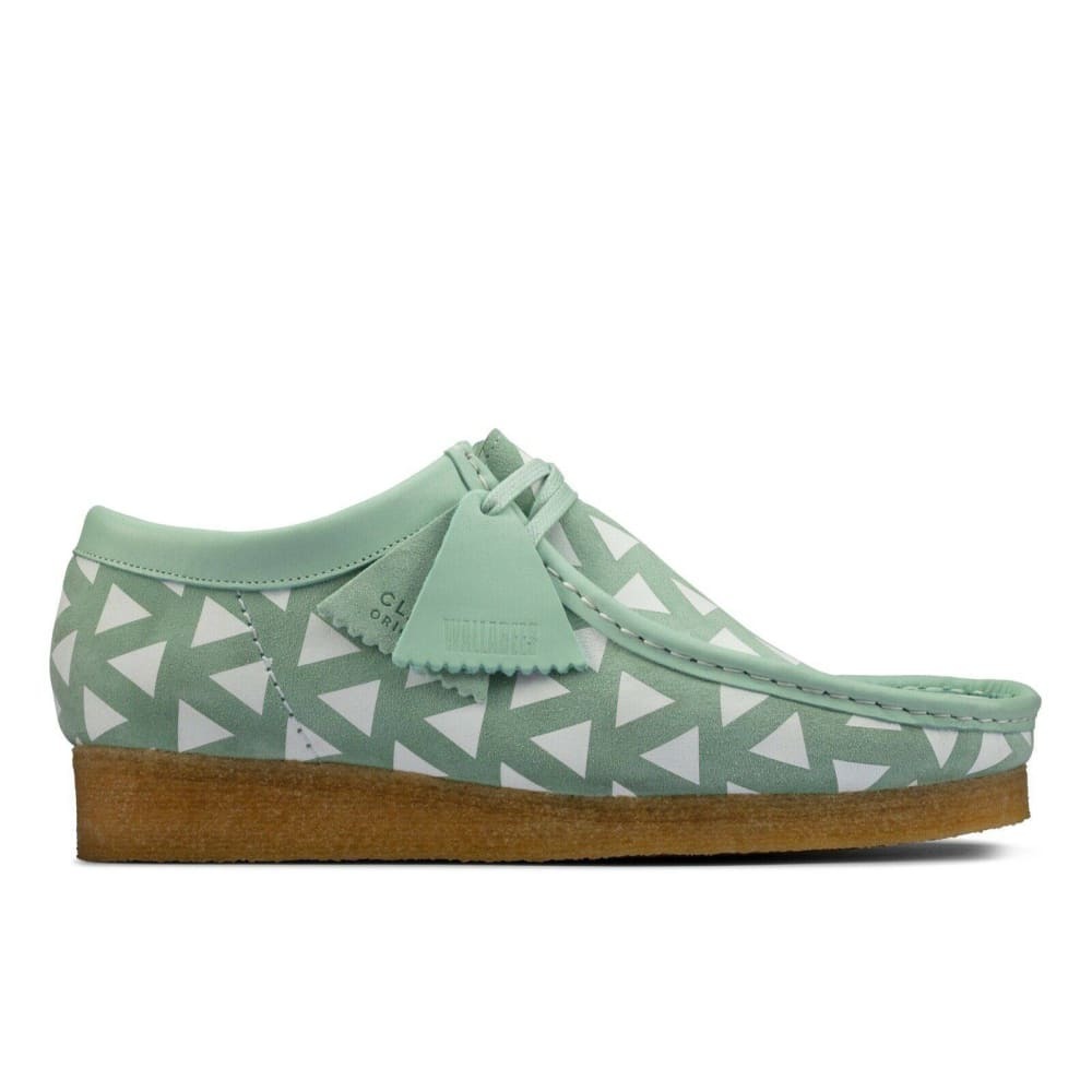 Clarks Originals Wallabee Low Men's Mint Green Suede 26160206