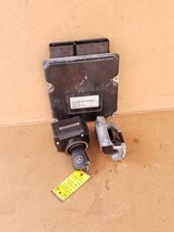 03 Mercedes W203 C240 ECU Engine Computer EIS Ignition FOB ISL Set A1121532979 image 12