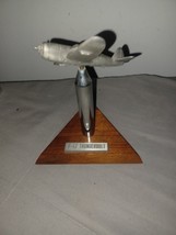 Republic P-47 Thunderbolt Wood Base Pewter Steel Artillery Shell Desktop... - $831.96 MXN
