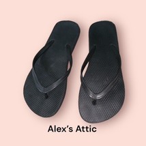 Flip Flop Sandal Black Us Size 7/8W - £7.03 GBP