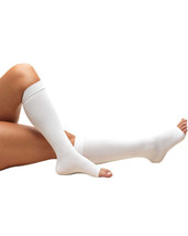 TRUFORM Anti-embolism Open Toe Below Knee 18mmHg (White) XX-Large - £14.57 GBP