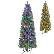 7.5 Feet Pre-Lit Blue Artificial Christmas Tree Slim with 9 Lighting Mod... - €113,06 EUR 7.5 Feet Pre-Lit Blue Artificial Christmas Tree Slim with 9 Lighting Mod... - €113,06 EUR