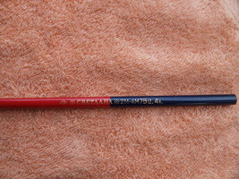 VINTAGE RARE SOVIET RUSSIAN USSR TWO COLORS RED BLUE WOOD PENCIL SVETLAN... - £5.80 GBP