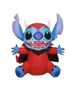 Lilo &amp; Stitch Disney 3’ Light Up Inflatable, Stitch In Devil Costume, Ge... - €34,08 EUR