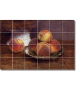 Henri Fantinatour Fruit Vegetables Painting Ceramic Tile Mural BTZ03095 - €208,20 EUR+