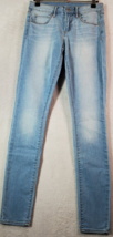 Articles of Society Jeans Women Size 25 Light Blue Flat Front Skinny Leg Pockets - £12.00 GBP