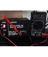 BARELY USED ZURICH DPS-123 13.8V/5AMP REGULATED DC POWER SUPPLY/FUSE PRO... - $18.99