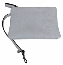 New Street Level White Leather Clutch Purse Card Case Wristlet Nwot ! - £12.20 GBP