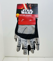 Star Wars: The Force Awakens Captain Phasma Child&#39;s Costume Gloves~Hallo... - $12.86