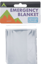 Emergency Survival-Heat Blanket-Silver -First Aid Kit, Beauty/Spa, Pool, etc. - £4.64 GBP