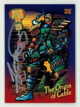 George Perez 1993 Marvel Universe X-Men Trading Art Card ~ Origin of Cable - £20.52 GBP