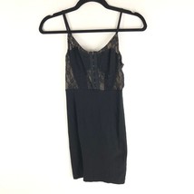 Free People Womens Black Sleeveless Scoop Neck Lace Bodice Bodycon Dress Size XS - £19.23 GBP