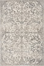 HomeRoots 352933 5 ft. 3 in. x 7 ft. 7 in. Polypropylene Ivory Area Rug - £252.21 GBP