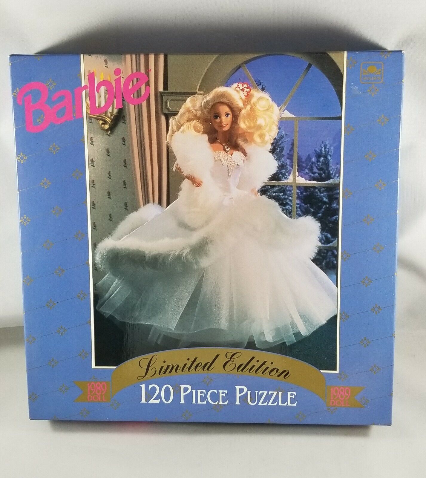 Vintage Barbie Limited Edition Barbie Jigsaw Puzzle 120 Piece White Dress - £11.06 GBP