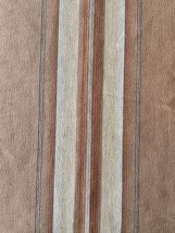 Pottery Barn Drapery Panels Stripes Textured Cotton Pair Indoor/Outdoor? - £54.14 GBP
