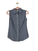 Jude Connally kim gingham shirt in NAVY - £76.99 GBP