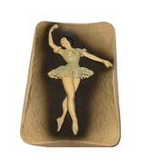 Vintage Ballerina Figurine Plaques 1955 Miller Studio Chalkware Miller S... - $14.96