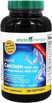 Phytotherapy Rx Calcium Liquid Softgel - 180 per Pack - 1 Each. - £42.36 GBP