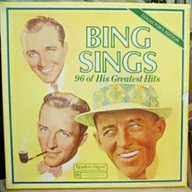 Bing Crosby-Bing Sings 96 of His Greatest Hits-1978-331/3-8 Record Box Set-NM/EX - £19.90 GBP