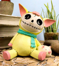 Furrybones Piggy Voodoo Skeleton Small Money Bank Statue 5.5&quot;Tall Furry Bones - £17.37 GBP