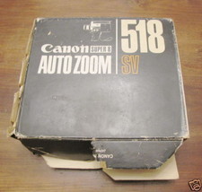 only empty box box box container for canon super8 518 sv car zoom camera... - £17.07 GBP