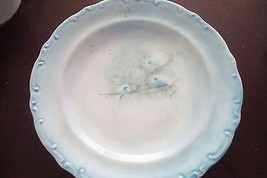 Vohernstrauss germany Plate decorated by Juanita, lovely birds[2chi] - £15.69 GBP