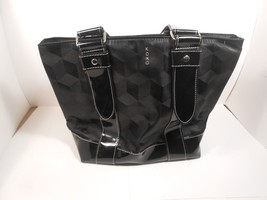 Koko Elegant New Insulated Lunch &amp; Carry Bag Black Zip Top - £9.03 GBP