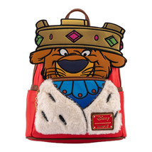 Disney Loungefly Exclusive Robin Hood PRINCE JOHN Plush Cosplay Backpack  NWT! - £104.47 GBP